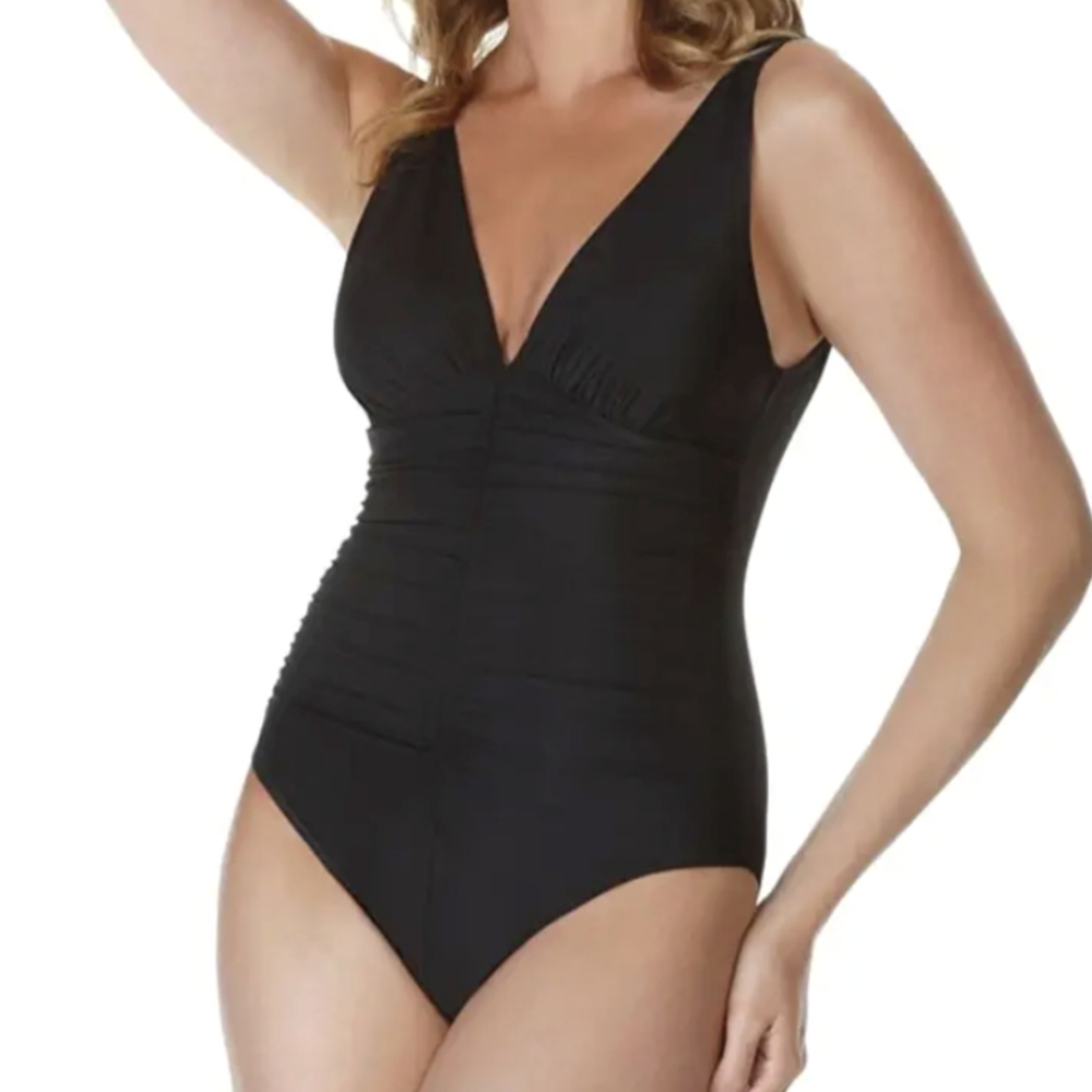 Old Navy Ruched One-piece Bathing Suit